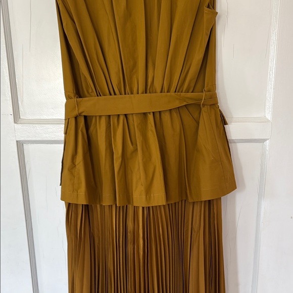 Anthropologie Sleeveless Vest Pleated Dress - Picture 6 of 9